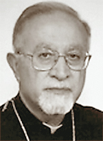 Mgr Manuel
   Batakian, 
&Eacute;parque des Arm&eacute;niens catholiques du Canada et des &Eacute;tats-Unis